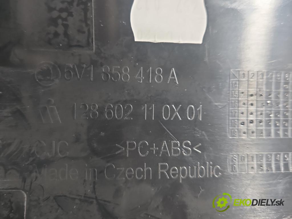 Skoda Fabia III 2014-2021 1.0 MPI 60 HP manual 44 kW 999 cm3 5- lišta ozdobná vnitŕní: 6V1858418A