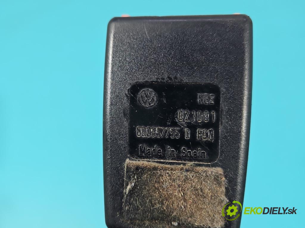 Vw Polo IV 9N 2001-2009 1.9 tdi 101 HP manual 74 kW 1896 cm3 5- pas bezpečnosť: predné ľavý 6Q0857755D