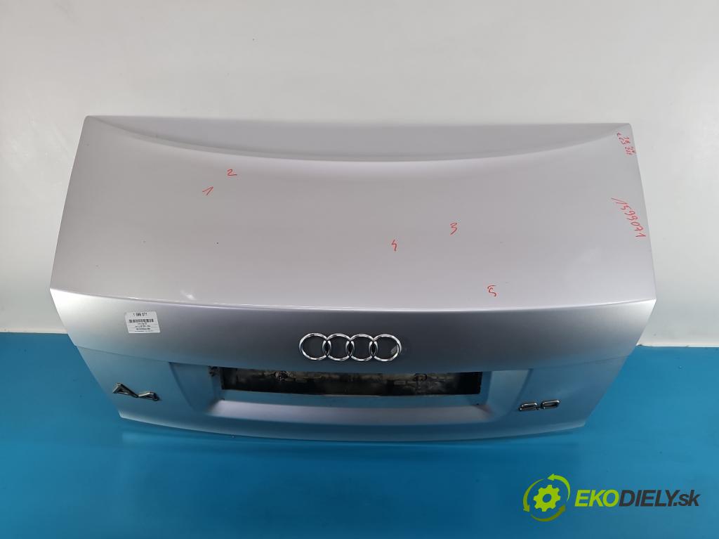 Audi A4 B6 2000-2004 2.0 FSI 150 HP manual 110 kW 1984 cm3 4- zadna kufor (Kapota zadná (kufor))