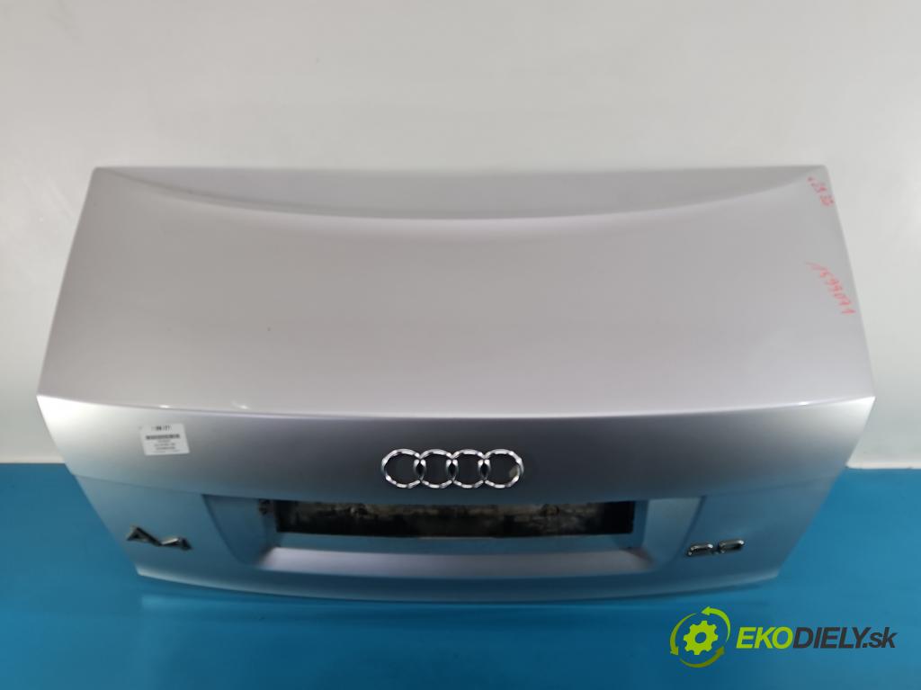 Audi A4 B6 2000-2004 2.0 FSI 150 HP manual 110 kW 1984 cm3 4- zadna kufor  (Kapota zadná (kufor))