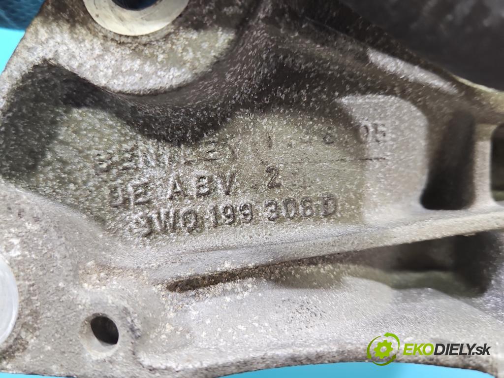 Bentley Continental I 2005-2013 6.0 V12 automatic 411 kW 5998 cm3 4- držiak motora 3W0199308D