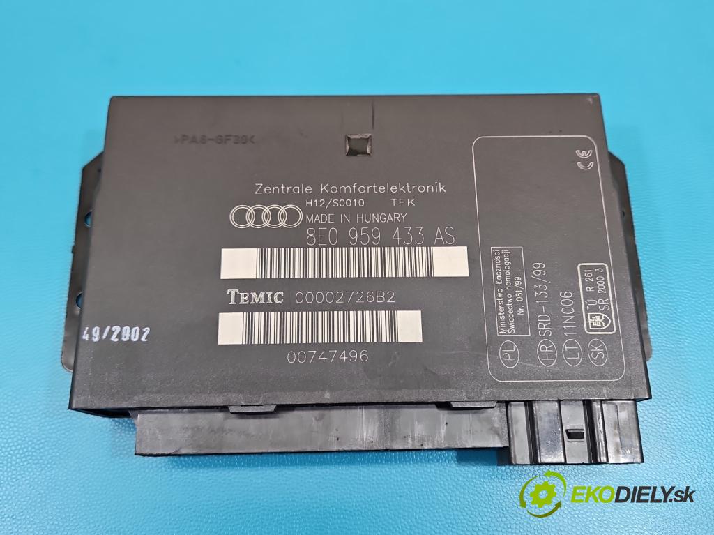 Audi A4 B6 2000-2004 2.0 FSI 150 HP manual 110 kW 1984 cm3 4- riadiaca jednotka komfortu 8E0959433AS