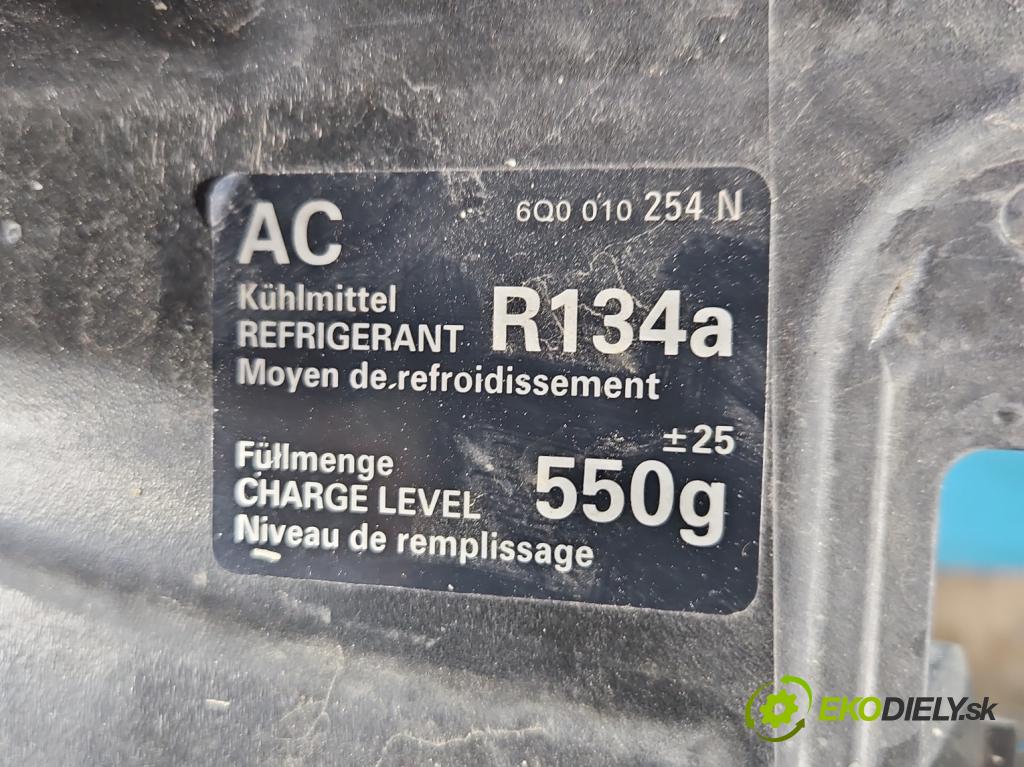 Vw Polo IV 9N 2001-2009 1.2 12v 64 HP manual 47 kW 1198 cm3 3- pas predný 6Q0805588B (Výstuha predná)