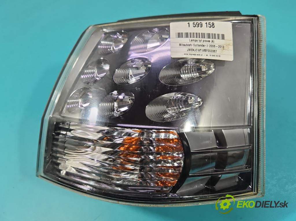 Mitsubishi Outlander II 2006-2013 2.2 DI-D 177 HP manual 130 kW 2268 cm3 5- svetlo / reflektor zadné pravé 220-87813 (Kľučka dverí ostatné)