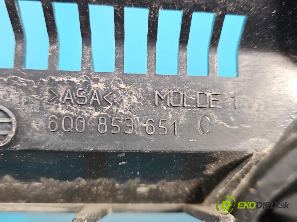 Vw Polo IV 9N 2001-2009 1.2 12v 64 HP manual 47 kW 1198 cm3 3- miežka 6Q0853651C