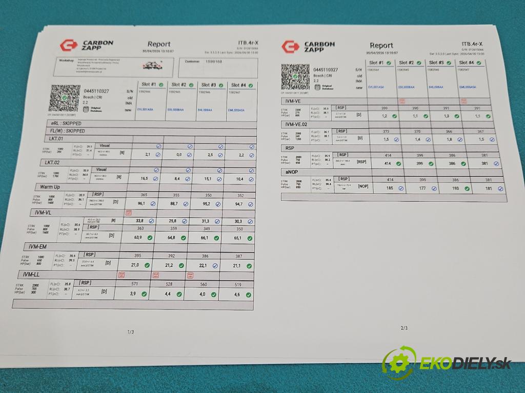 Opel Insignia A 2008-2017 2.0 cdti 131 hp automatic 96 kW 1956 cm3 5- vstřikovač diesel komplet 0445110327