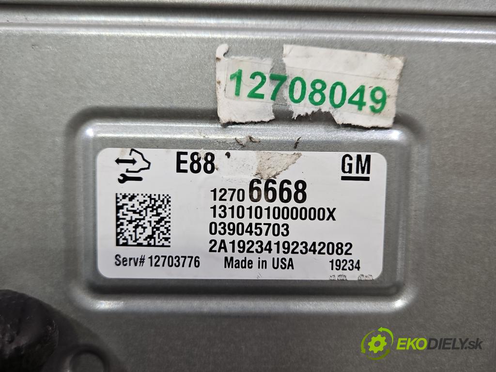 Opel Astra V 2015-2022 1.2 12V 131 HP manual 96 kW 1199 cm3 5- riadiaca jednotka motora 12706668