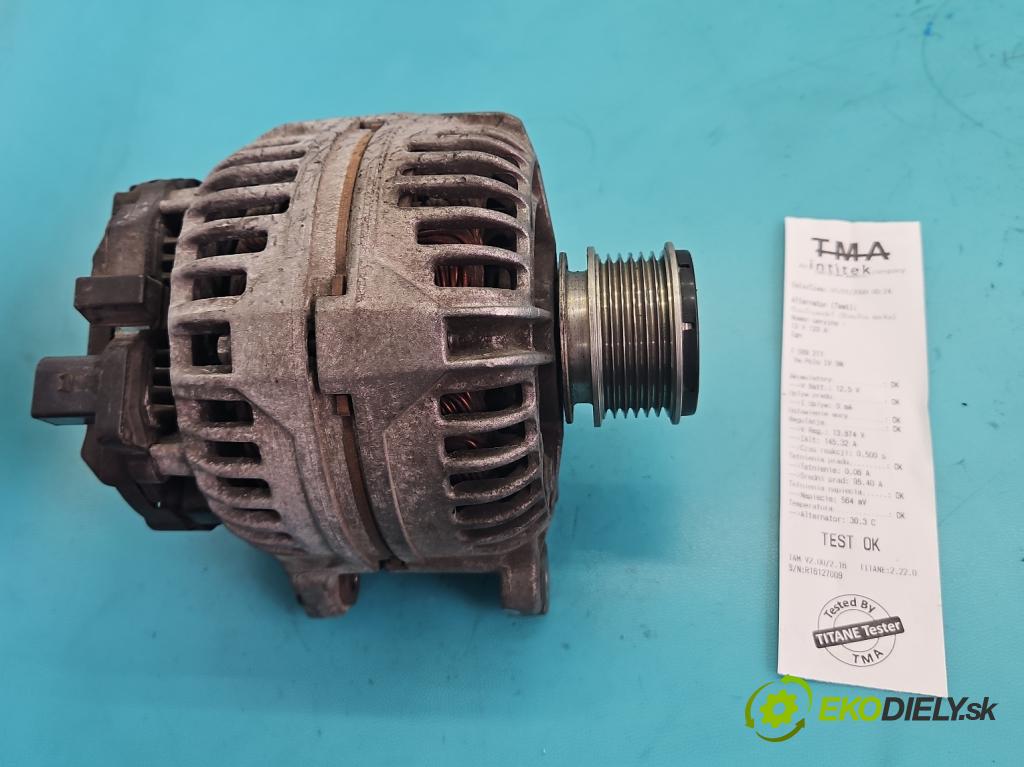 Vw Polo IV 9N 2001-2009 1.9 tdi 101 hp manual 74 kW 1896 cm3 5- Alternator  (Alternátor)