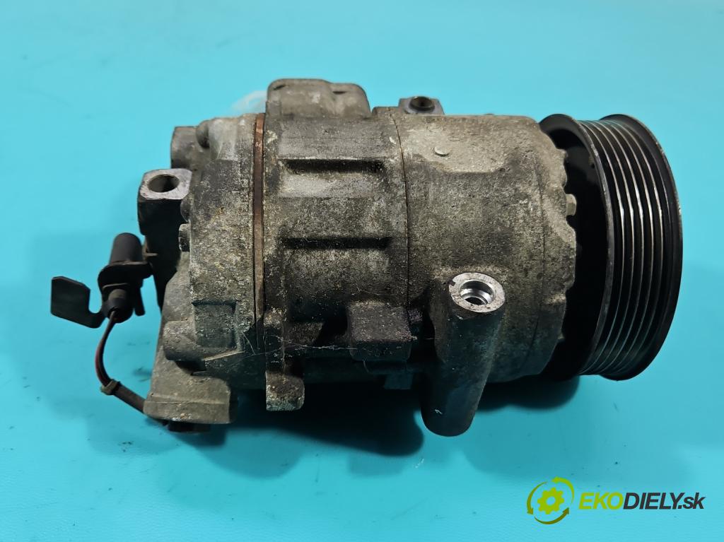 Vw Polo IV 9N 2001-2009 1.9 tdi 101 HP manual 74 kW 1896 cm3 5- Kompresor: klimatizácie 6Q0820803D (Kompresor klimatizácie)