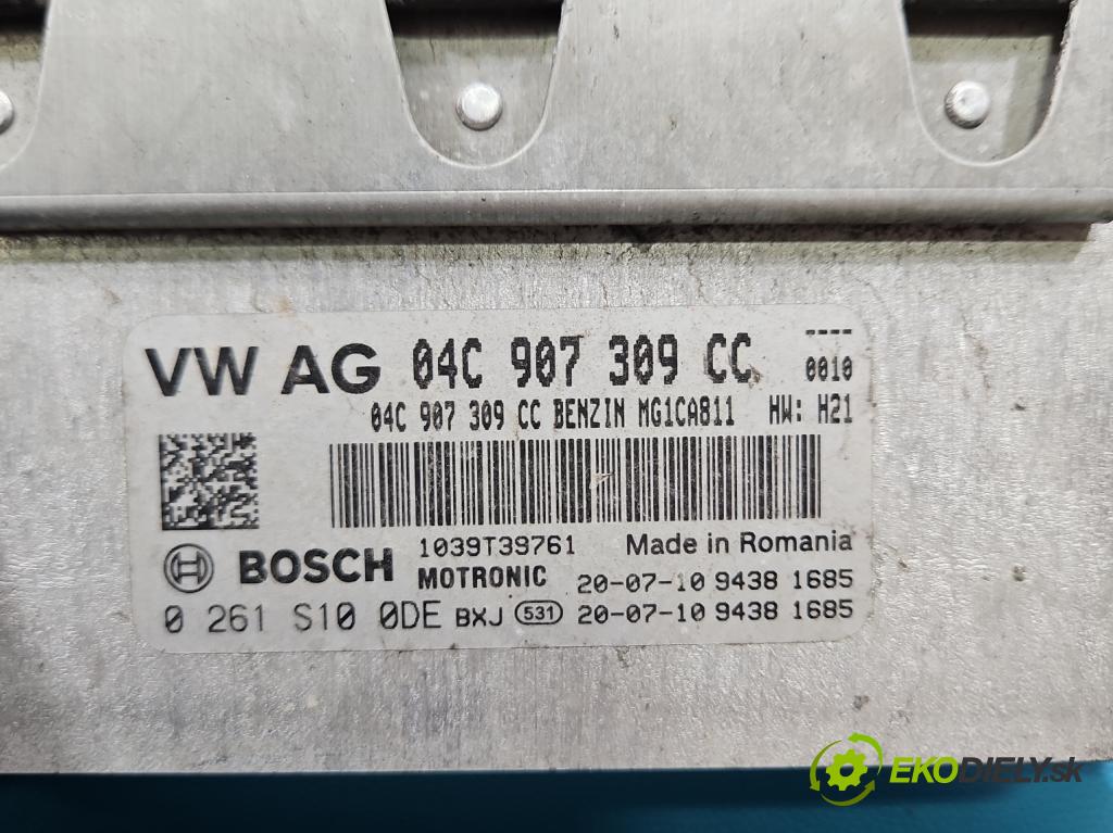 Skoda Fabia III 2014-2021 1.0 MPI 60 HP manual 44 kW 999 cm3 5- riadiaca jednotka motora 04C907309CC
