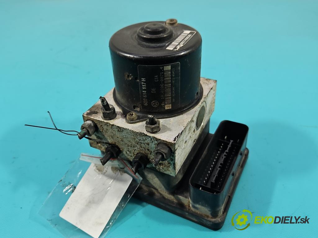 Vw Polo IV 9N 2001-2009 1.2 12v 64 HP manual 47 kW 1198 cm3 3- čerpadlo abs 6Q0614117H (Pumpa ABS)