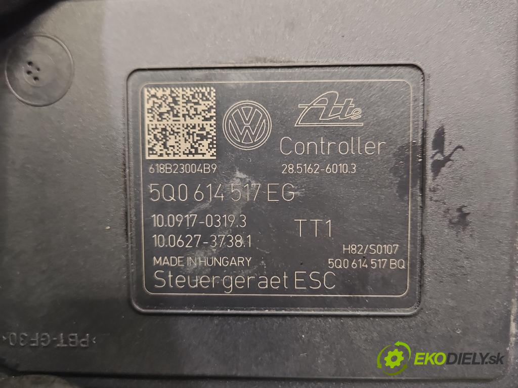 Skoda Octavia III 2013- 1.6 tdi DGT: 116 HP manual 85 kW 1598 cm3 5- čerpadlo abs 5Q0614517EG (Pumpa ABS)