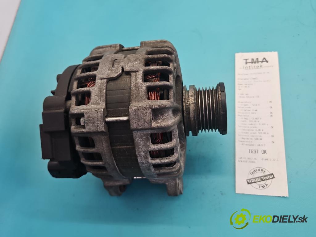 Skoda Octavia III 2013- 1.6 tdi DGT 116 hp manual 85 kW 1598 cm3 5- Alternator 04L903024S (Alternátor)