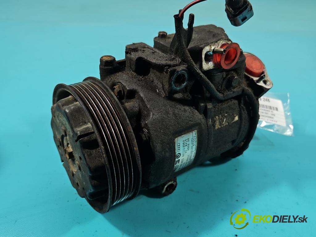 Vw Polo IV 9N 2001-2009 1.2 12v 64 HP manual 47 kW 1198 cm3 3- Kompresor: klimatizácie 6Q0820803G (Kompresor klimatizácie)