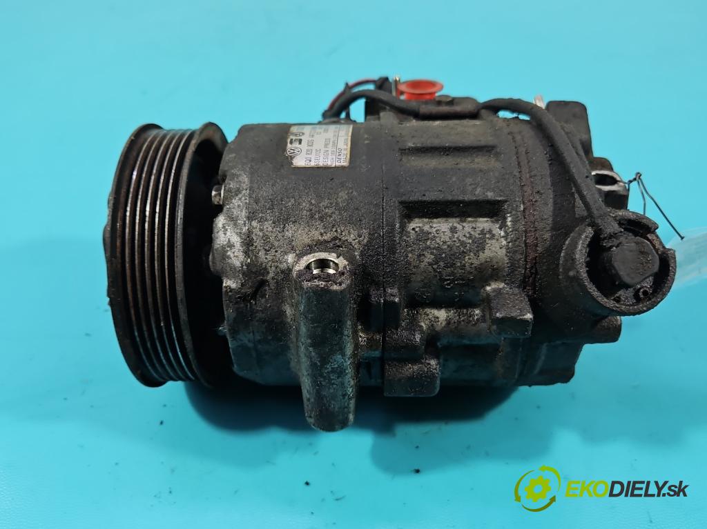 Vw Polo IV 9N 2001-2009 1.2 12v 64 HP manual 47 kW 1198 cm3 3- Kompresor: klimatizácie 6Q0820803G (Kompresor klimatizácie)