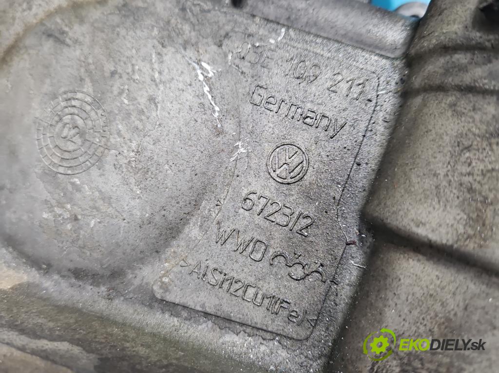 Vw Polo IV 9N 2001-2009 1.2 12v 64 HP manual 47 kW 1198 cm3 3- obal načasovanie 03E109211 (Kryt motora)