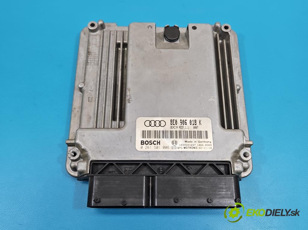 Audi A4 B6 2000-2004 2.0 FSI 150 HP manual 110 kW 1984 cm3 4- riadiaca jednotka motora 8E0906018K