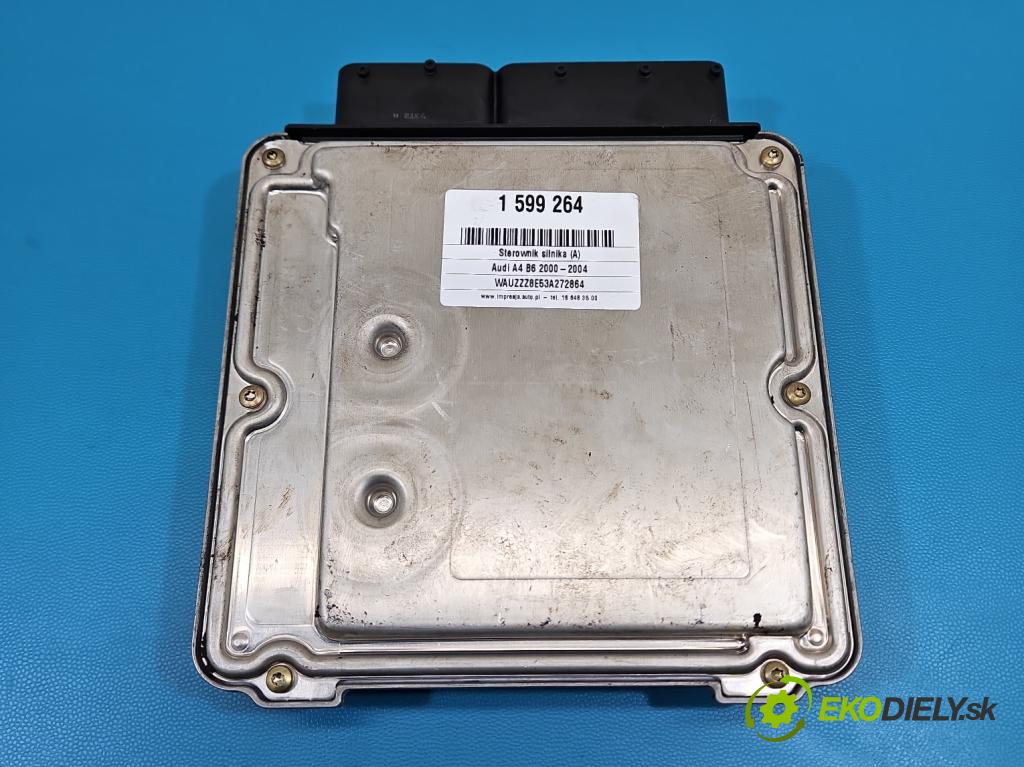 Audi A4 B6 2000-2004 2.0 FSI 150 HP manual 110 kW 1984 cm3 4- riadiaca jednotka motora 8E0906018K