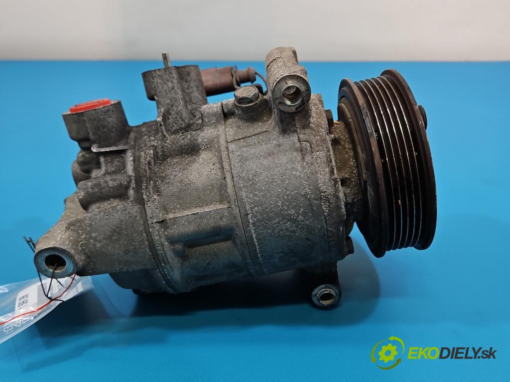 Skoda Fabia III 2014-2021 1.0 MPI 60 HP manual 44 kW 999 cm3 5- Kompresor: klimatizácie 3Q0816803B (Kompresor klimatizácie)