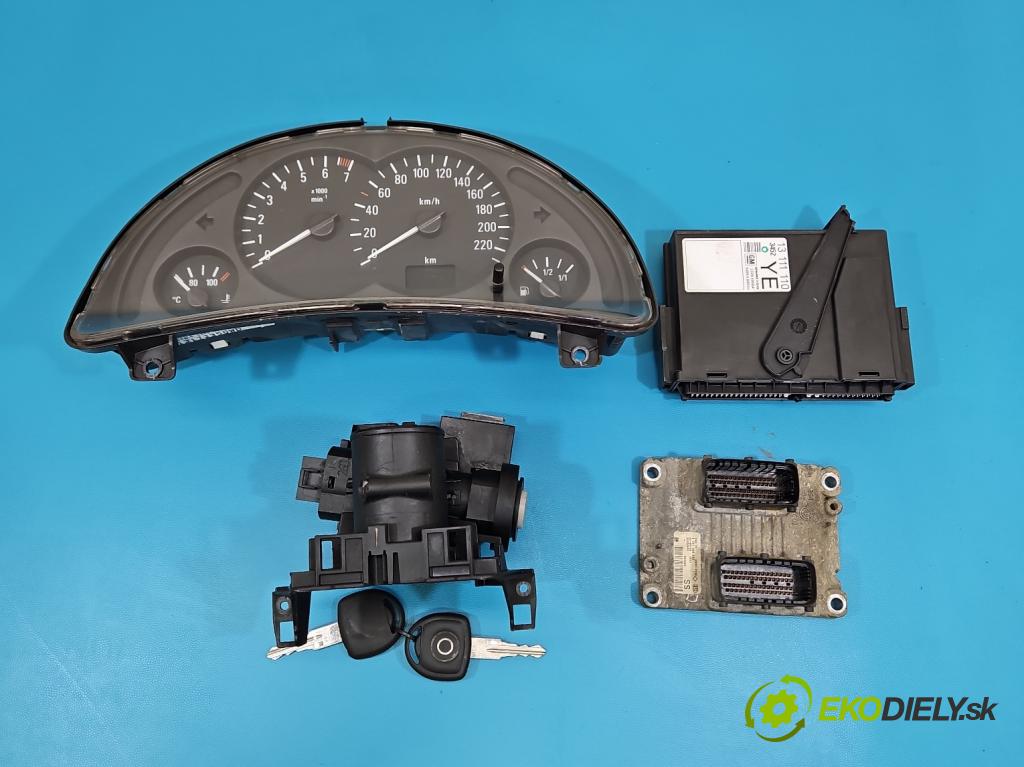 Opel Corsa C 2000-2006 1.2 16V 80 HP manual 59 kW 1229 cm3 3- riadiaca jednotka motora 0261208253