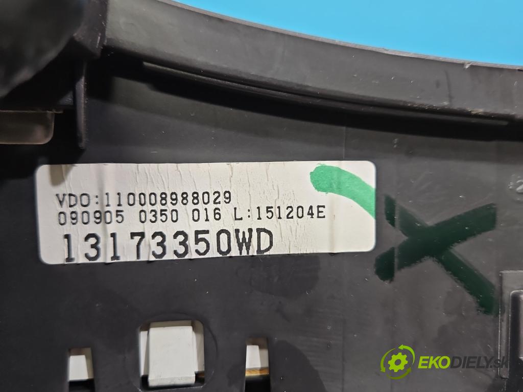 Opel Corsa C 2000-2006 1.2 16V 80 HP manual 59 kW 1229 cm3 3- riadiaca jednotka motora 0261208253