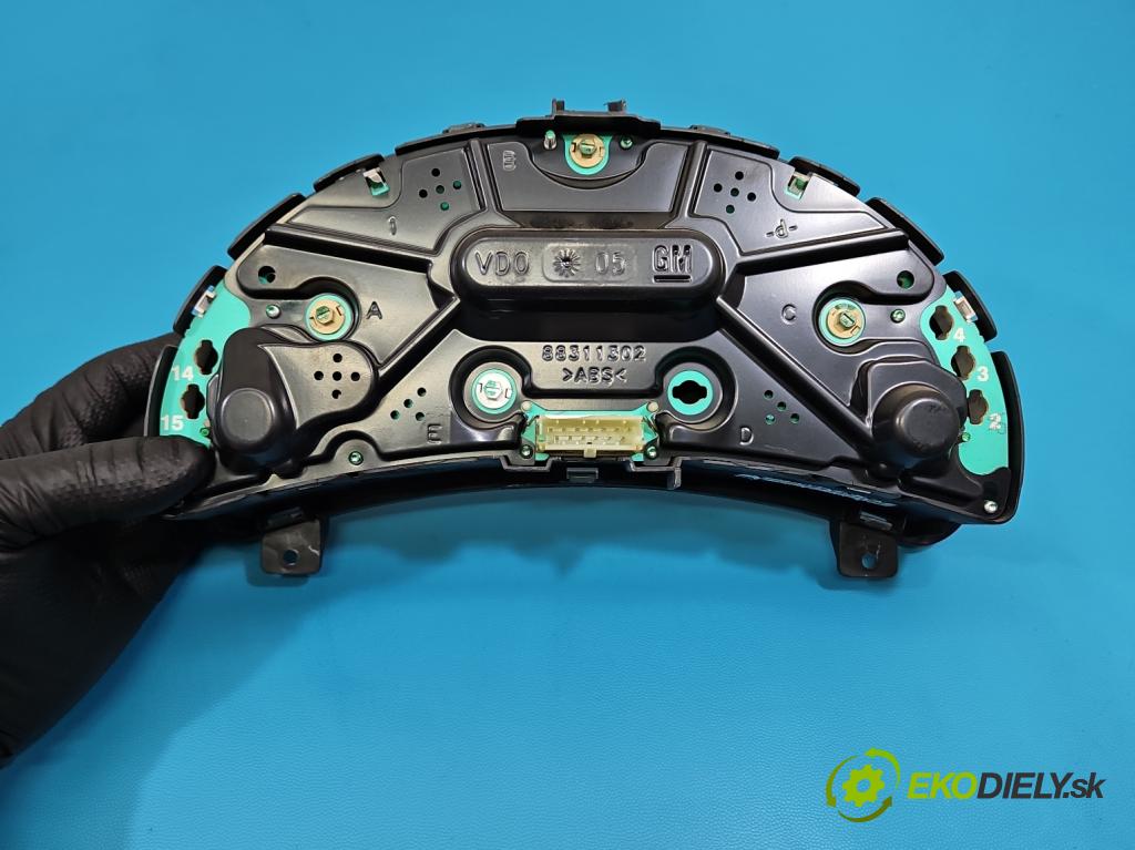 Opel Corsa C 2000-2006 1.2 16V 80 HP manual 59 kW 1229 cm3 3- riadiaca jednotka motora 0261208253