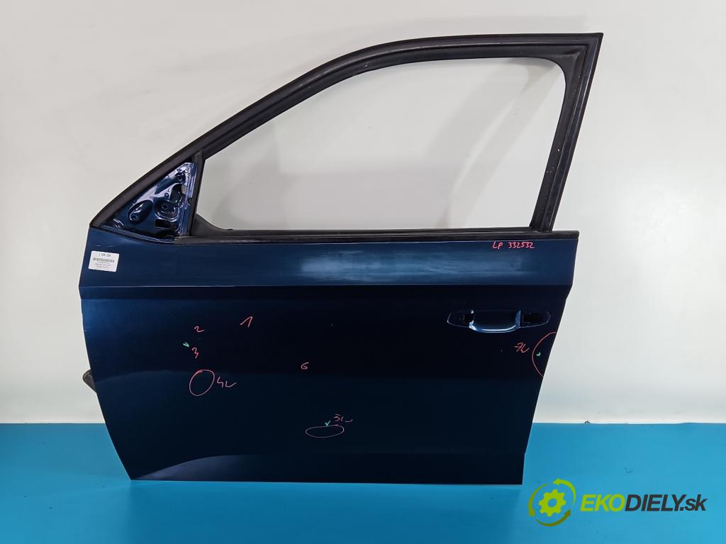 Skoda Fabia III 2014-2021 1.0 MPI 60 HP manual 44 kW 999 cm3 5- dvere predné ľavé  (Kľučka dverí ostatné)