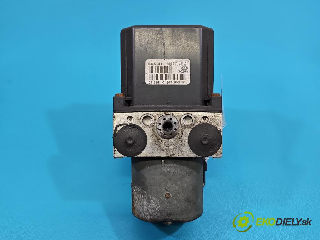 Audi A4 B6 2000-2004 2.0 FSI 150 HP manual 110 kW 1984 cm3 4- čerpadlo abs 0265950011 (Pumpa ABS)
