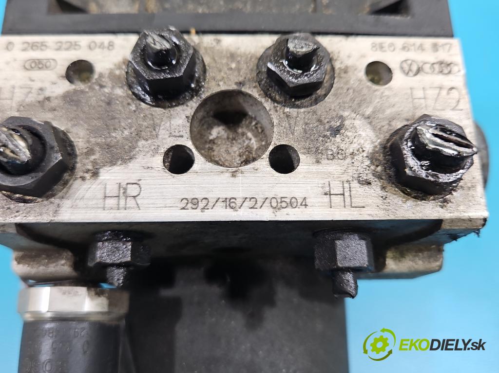 Audi A4 B6 2000-2004 2.0 FSI 150 HP manual 110 kW 1984 cm3 4- čerpadlo abs 0265950011 (Pumpa ABS)