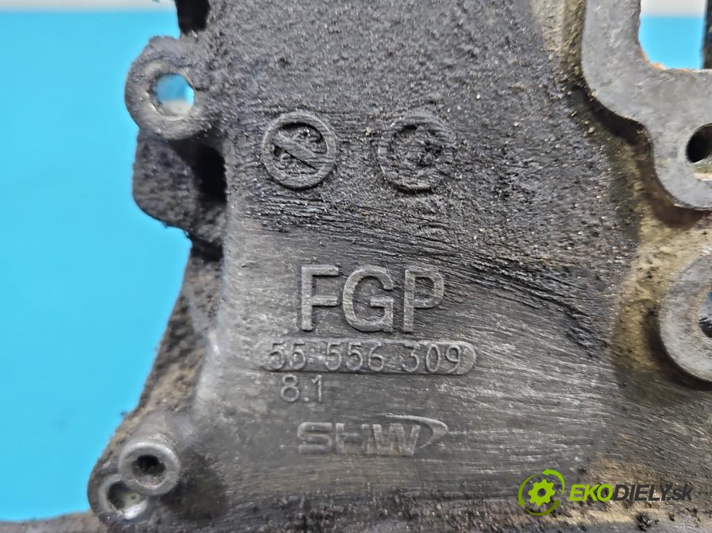 Opel Corsa C 2000-2006 1.2 16V 80 HP manual 59 kW 1229 cm3 3- obal načasovanie 55556309 (Kryt motora)