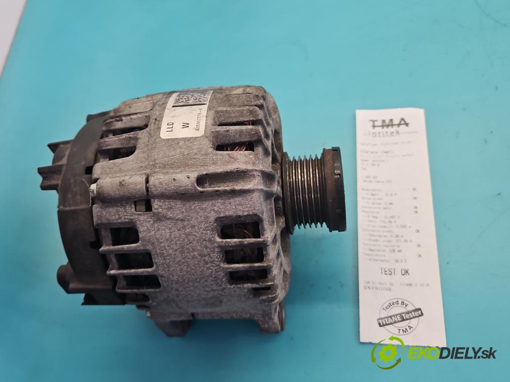 Skoda Fabia III 2014-2021 1.0 MPI 60 hp manual 44 kW 999 cm3 5- Alternator 04C903026F (Alternátor)