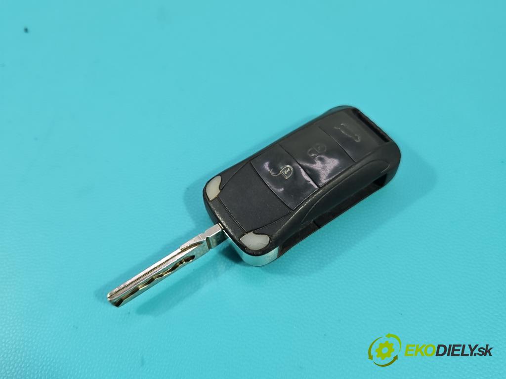 Porsche Cayenne I 2002-2010 4.8 V8 automatic 283 kW 4806 cm3 5- rukoväť predné ľavé mimo: 7L0837885F (Kľučka dverí vonkajšia predná ľavá)