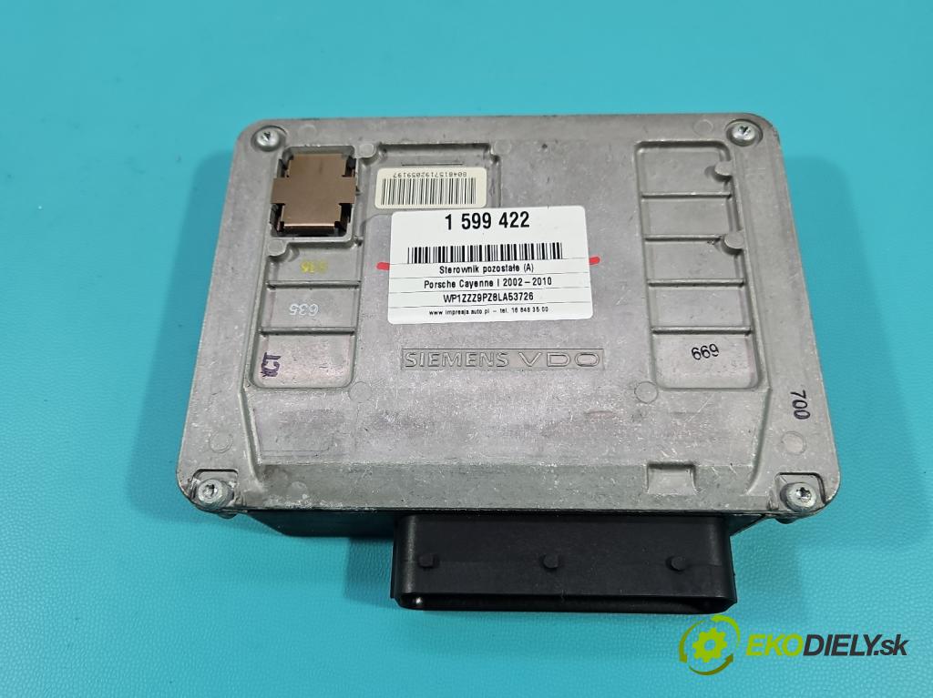 Porsche Cayenne I 2002-2010 4.8 V8 automatic 283 kW 4806 cm3 5- riadiaca jednotka ostatné 0AD927755BM
