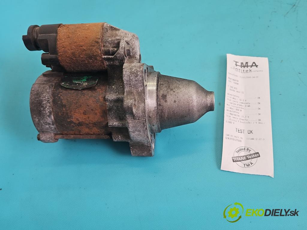 Honda Jazz II 2002-2008 1.3 16V 83 HP manual 61 kW 1339 cm3 5- štartér  (Štartér)