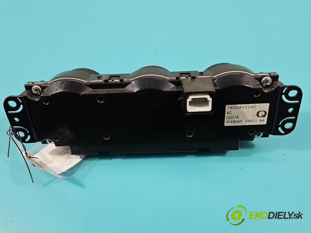 Mitsubishi Outlander II 2006-2013 2.2 DI-D 177 hp manual 130 kW 2268 cm3 5- palubní deska panel topení 7820A115XC