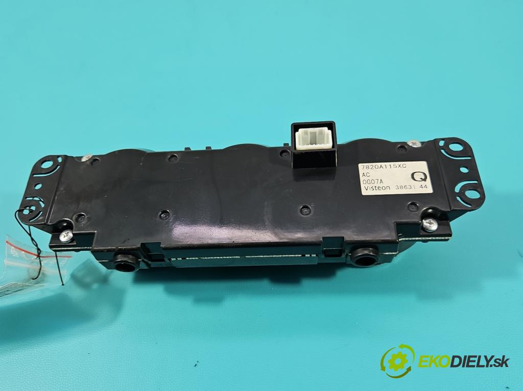 Mitsubishi Outlander II 2006-2013 2.2 DI-D 177 hp manual 130 kW 2268 cm3 5- palubní deska panel topení 7820A115XC