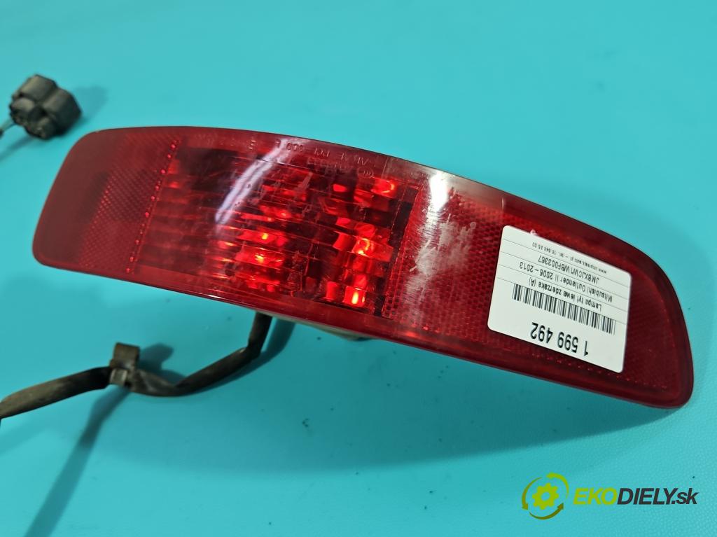 Mitsubishi Outlander II 2006-2013 2.2 DI-D 177 HP manual 130 kW 2268 cm3 5- svetlo / reflektor zadné ľavé nárazník RCL-009L