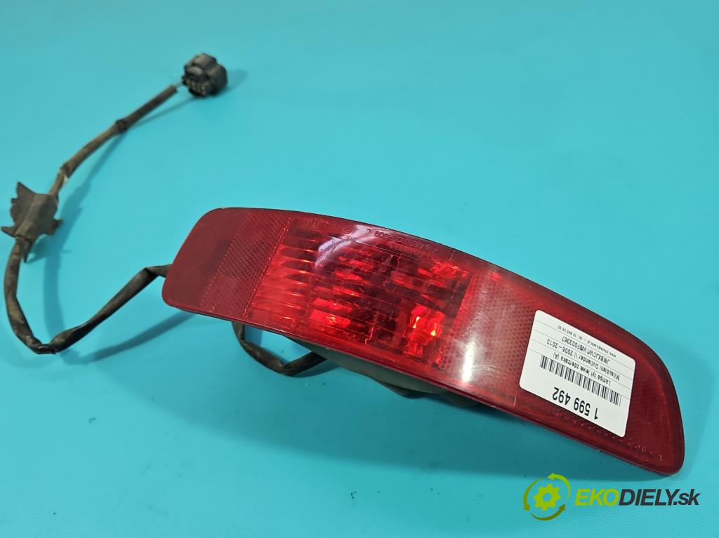 Mitsubishi Outlander II 2006-2013 2.2 DI-D 177 HP manual 130 kW 2268 cm3 5- svetlo / reflektor zadné ľavé nárazník RCL-009L