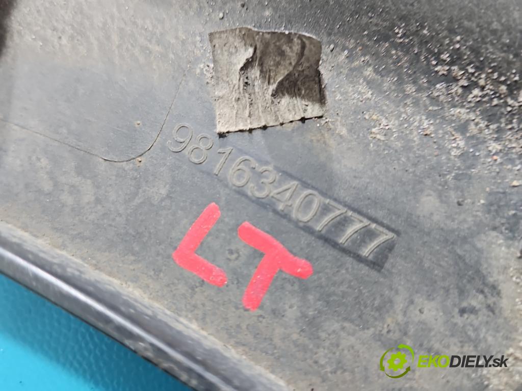 Peugeot 5008 II 2017-2024 2.0 hdi 177 hp automatic 130 kW 1997 cm3 5- lišta blatník: zadní levé 986340777 (Lišta)