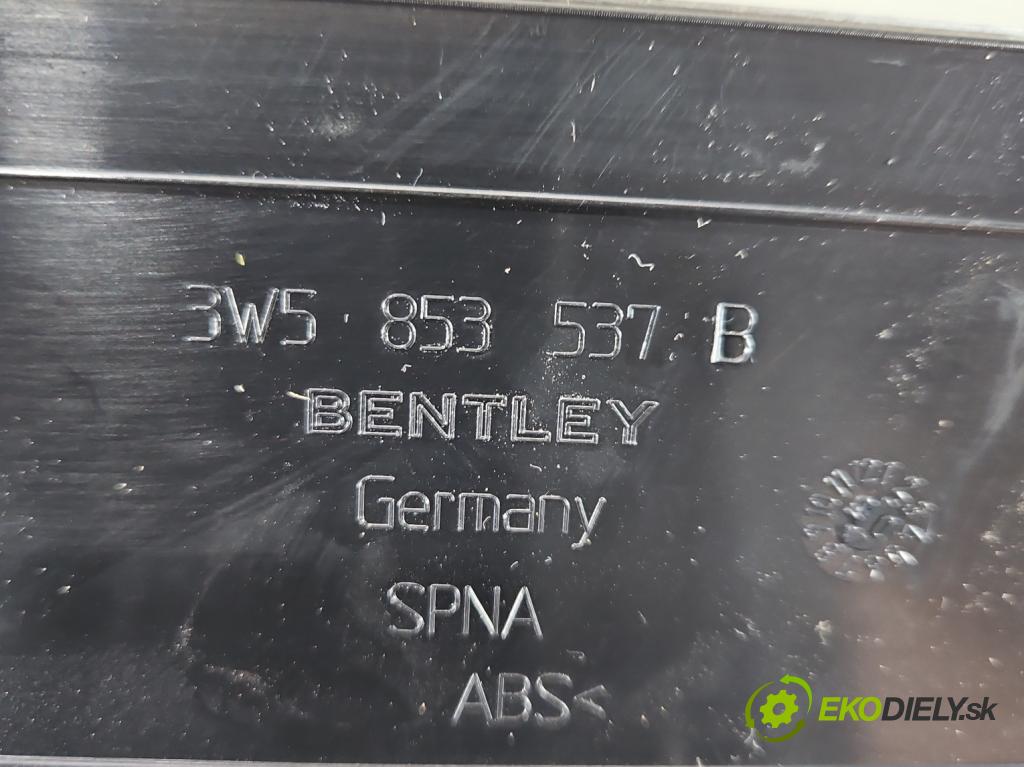 Bentley Continental I 2005-2013 6.0 V12 automatic 411 kW 5998 cm3 4- lišta ozdobná vnitŕní: 3W5853537B