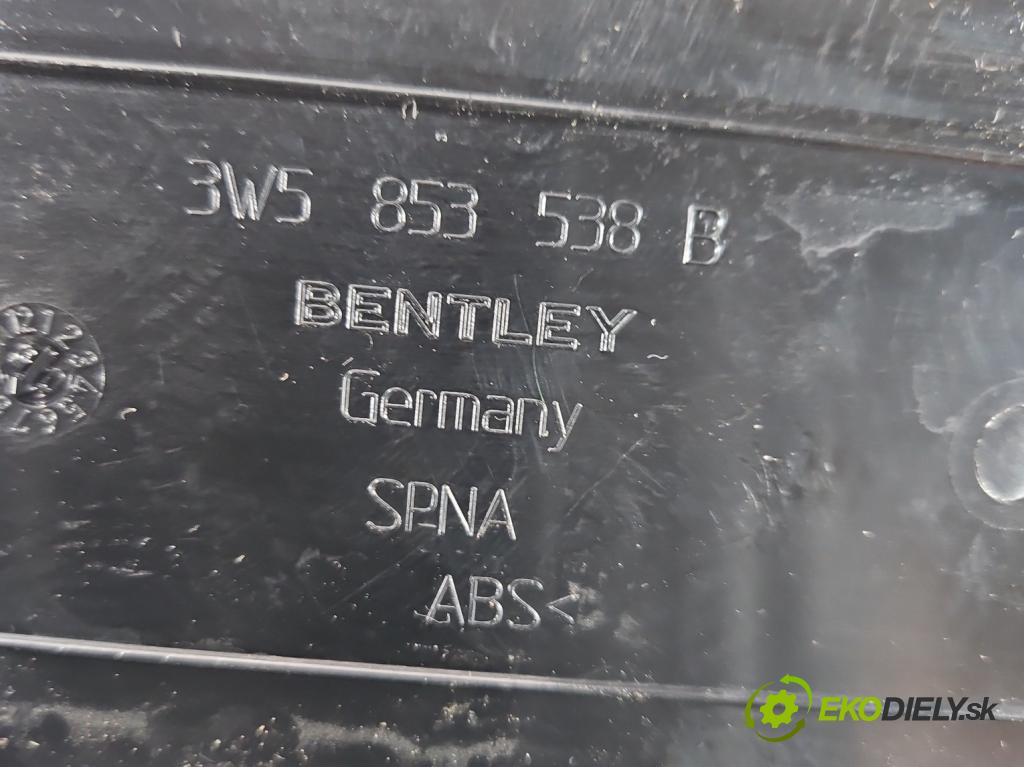 Bentley Continental I 2005-2013 6.0 V12 automatic 411 kW 5998 cm3 4- lišta ozdobná vnitŕní: 3W5853538B