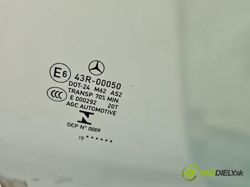 Mercedes CLA C117 X117 2013-2019 1.5 CDI 109 HP automatic 80 kW 1461 cm3 4- sklo dvere predné pravé