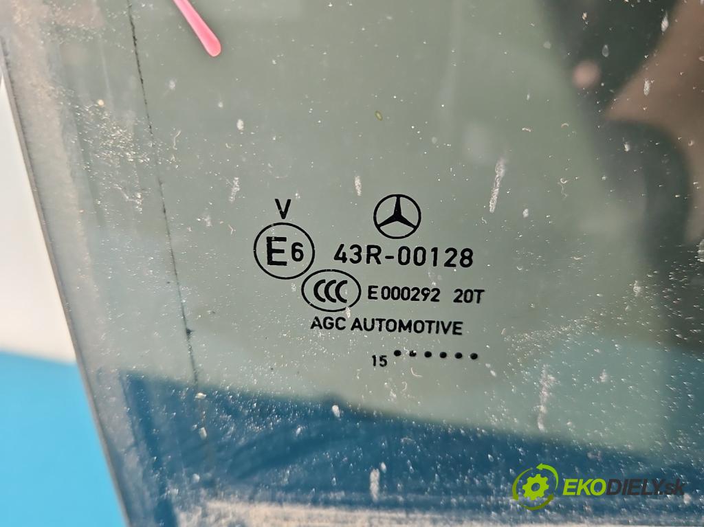 Mercedes CLA C117 X117 2013-2019 1.5 CDI 109 HP automatic 80 kW 1461 cm3 4- sklo dvere zadné pravé