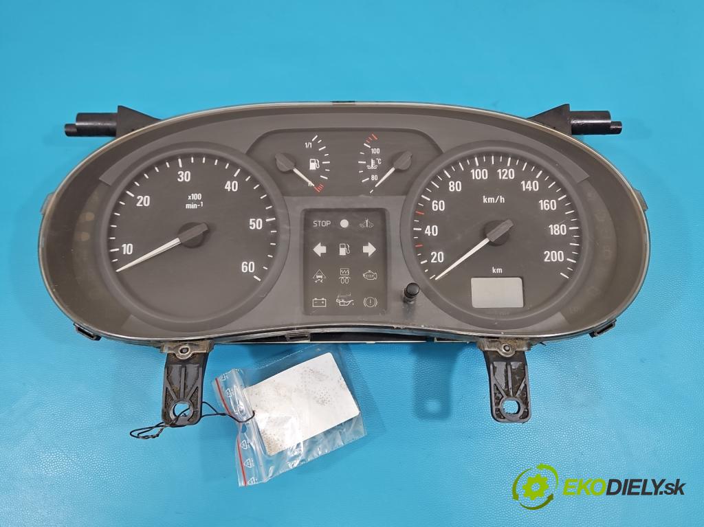 Opel Vivaro 2001-2014 1.9 cdti 101 HP manual 74 kW 1870 cm3 5- prístrojovka/ budíky P8200006339A (Prístrojová doska)