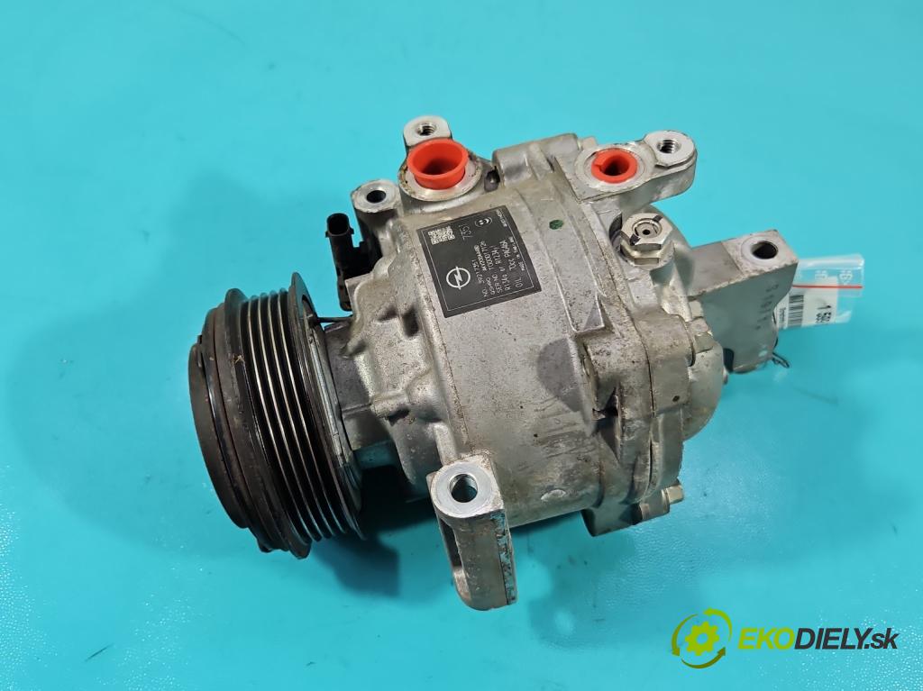 Opel Astra V  2015-2022 1.2 12V 131 HP manual 96 kW 1199 cm3 5- Kompresor: klimatizácie 39217351 (Kompresor klimatizácie)