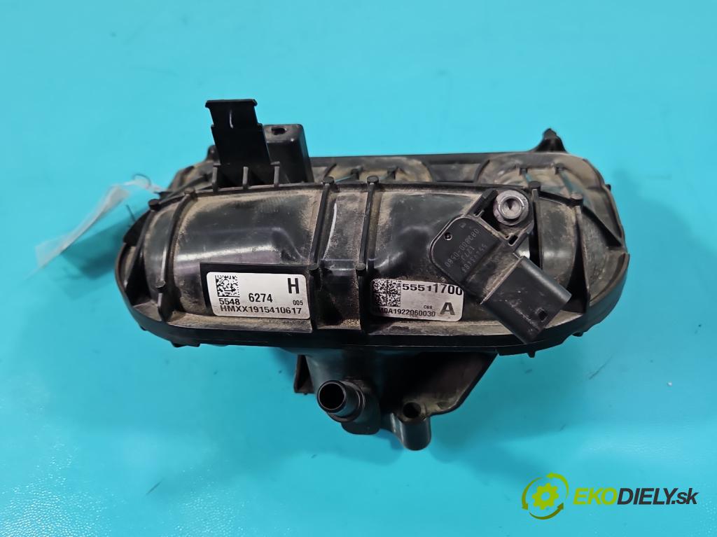 Opel Astra V  2015-2022 1.2 12V 131 HP manual 96 kW 1199 cm3 5- zvod nasávací 55486274 (Sacie potrubie)