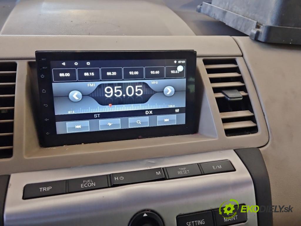 Nissan Murano Z50 2003-2008 3.5 V6 245KM automatic 180 kW 3498 cm3 5- Radio 
