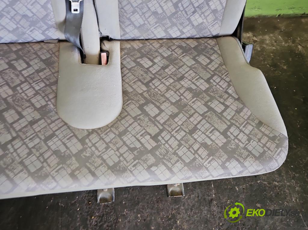 Opel Vivaro 2001-2014 1.9 cdti 101 HP manual 74 kW 1870 cm3 5- Sedačka zadné ľavý III