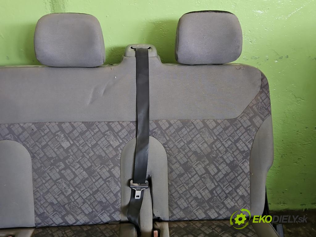 Opel Vivaro 2001-2014 1.9 cdti 101 HP manual 74 kW 1870 cm3 5- Sedačka zadné ľavý III
