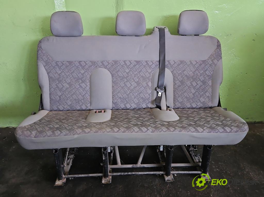 Opel Vivaro 2001-2014 1.9 cdti 101 hp manual 74 kW 1870 cm3 5- Sedadlo zadní levý III 